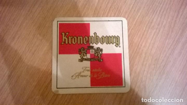 Collectable Beer: Posavaso cerveza Kronenbourg