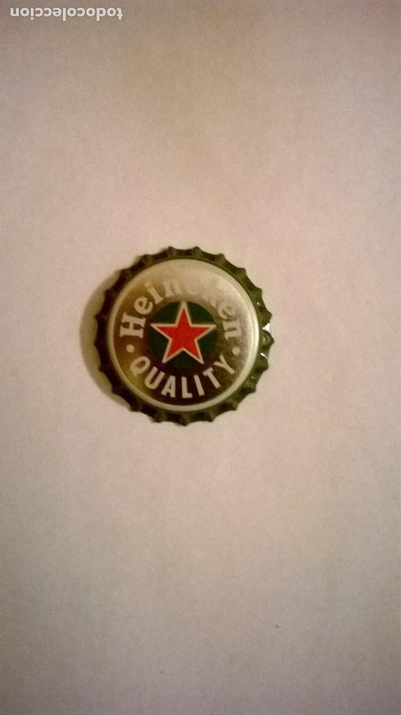 Coleccionismo de cervezas: Chapa cerveza Heineken - Foto 1