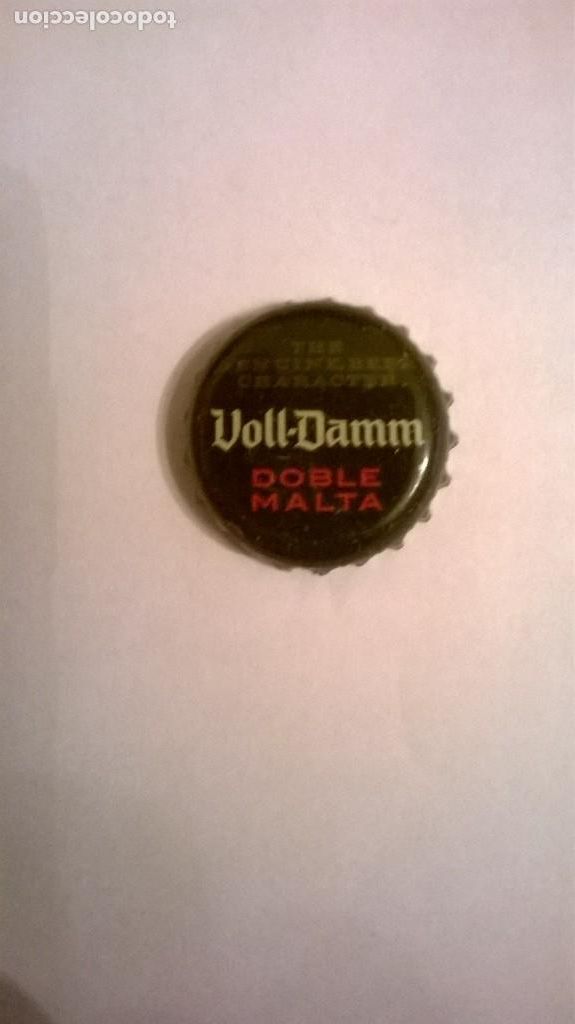 Coleccionismo de cervezas: Chapa cerveza Voll-Damm - Foto 1