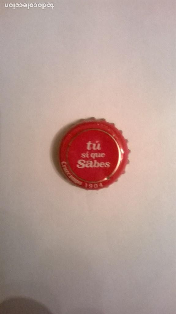 Coleccionismo de cervezas: Chapa cerveza Cruzcampo - Foto 1