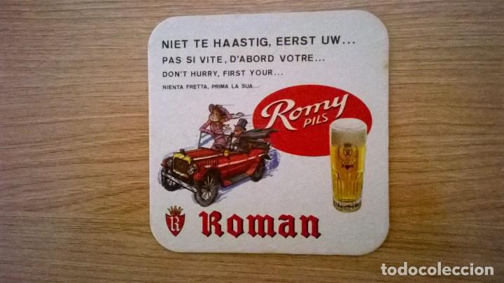 Coleccionismo de cervezas: Posavaso cerveza Romy pils - Foto 1