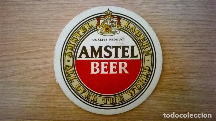 Collectable Beer: Posavaso cerveza Amstel