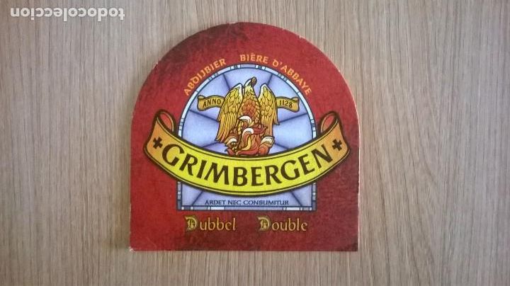 Collectable Beer: Posavaso cerveza Grimbergen