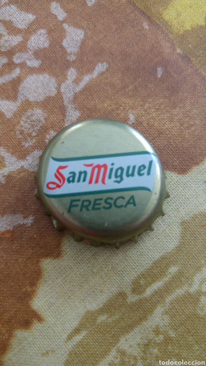 Coleccionismo de cervezas: Chapa cerveza San Miguel