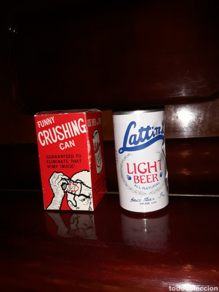 Coleccionismo de cervezas: Lata de cerveza de broma - Foto 5
