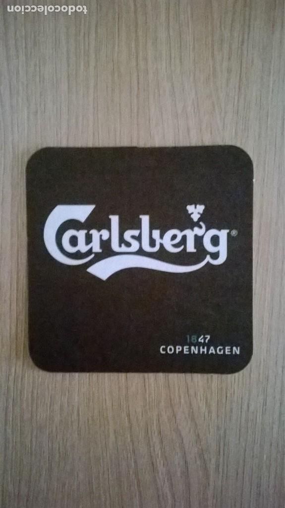 Collectable Beer: Posavaso cerveza Carlsberg