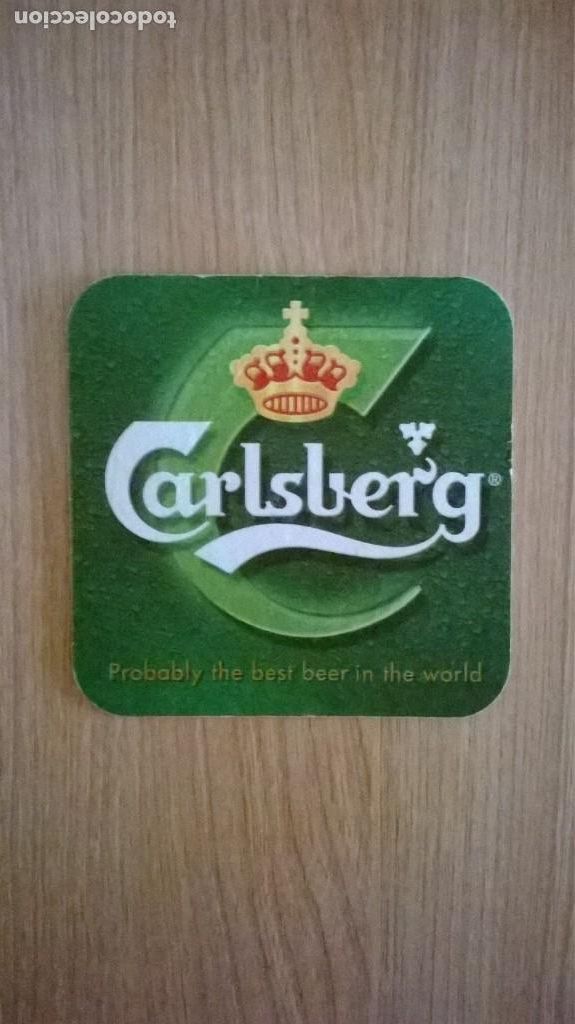 Collectable Beer: Posavaso cerveza Carlsberg