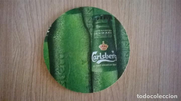 Collectable Beer: Posavaso cerveza Carlsberg