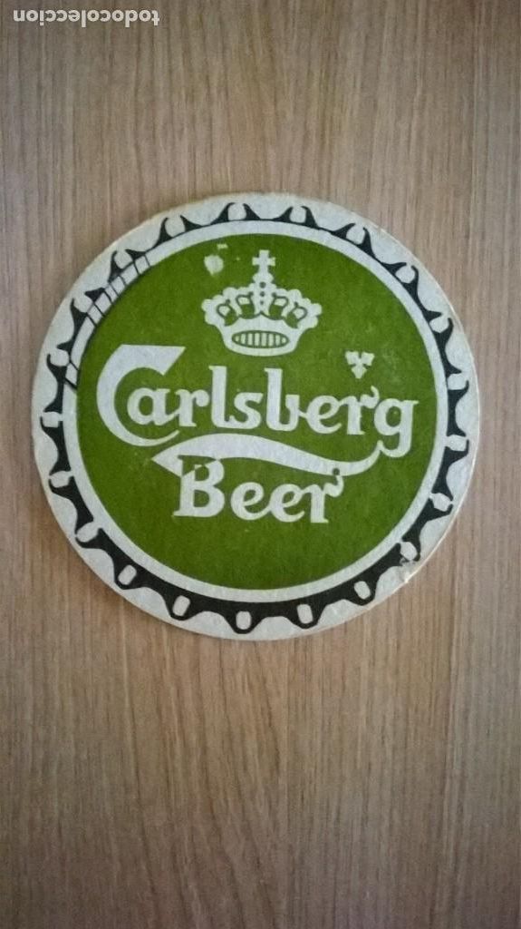 Collectable Beer: Posavaso cerveza Carlsberg