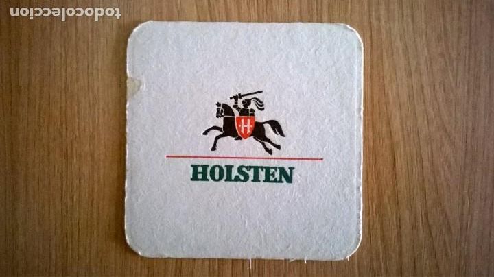 Coleccionismo de cervezas: Posavaso cerveza Holsten - Foto 1