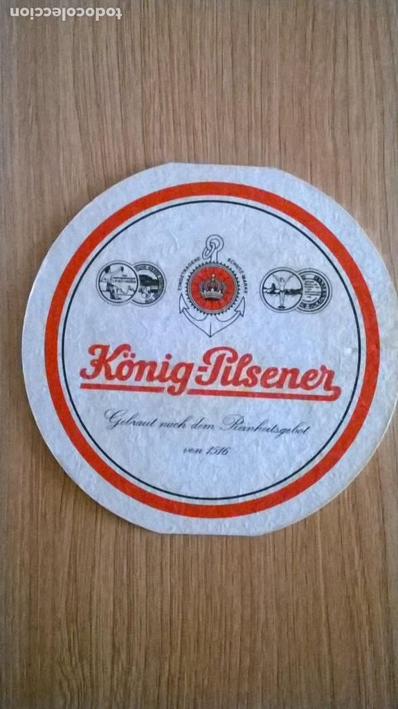 Collectable Beer: Posavaso cerveza Konig Pilsener