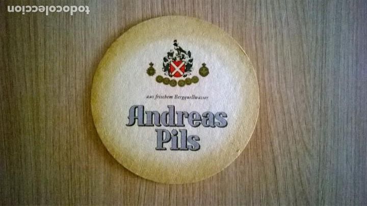 Collectable Beer: Posavaso cerveza Andreas