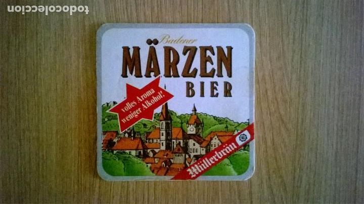Sammeln von Brauereiartikeln: Posavaso cerveza Mullerbrau