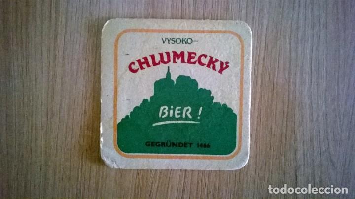 Collectionnisme de bi&egrave;res: Posavaso cerveza Chlumecky