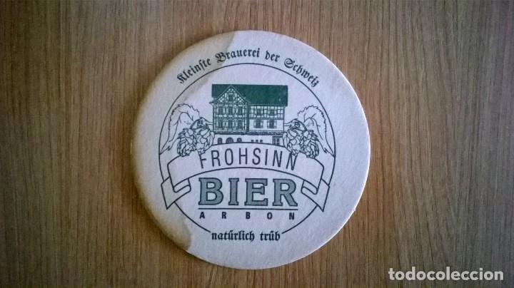 Collectionnisme de bi&egrave;res: Posavaso cerveza Frohsinn