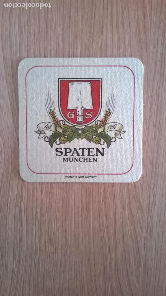 Collectionnisme de bi&egrave;res: Posavaso cerveza Spaten