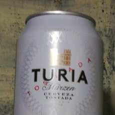 Coleccionismo de cervezas: LATA VACÍA DE CERVEZA TURIA MÄRZEN. Lote 203537895