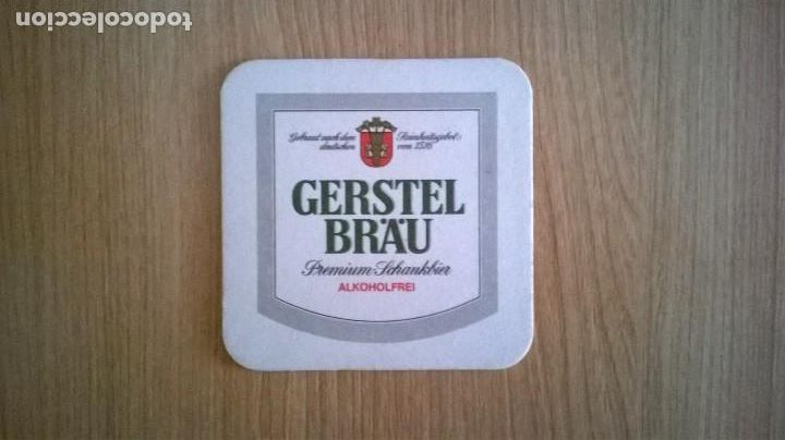 Collectionnisme de bi&egrave;res: Posavaso cerveza Gerstel Brau