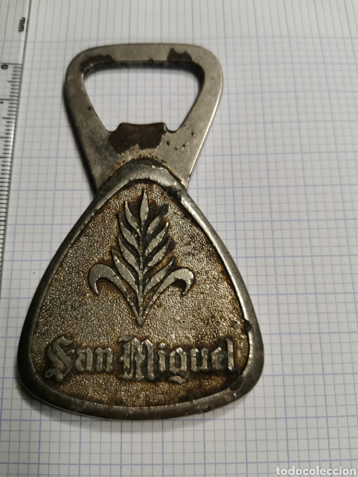 Coleccionismo de cervezas: Abridor cerveza San Miguel