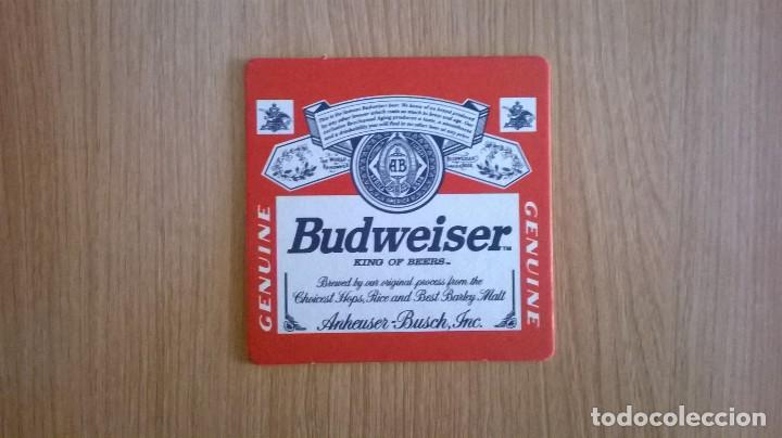 Collectionnisme de bi&egrave;res: Posavaso cerveza Budweiser
