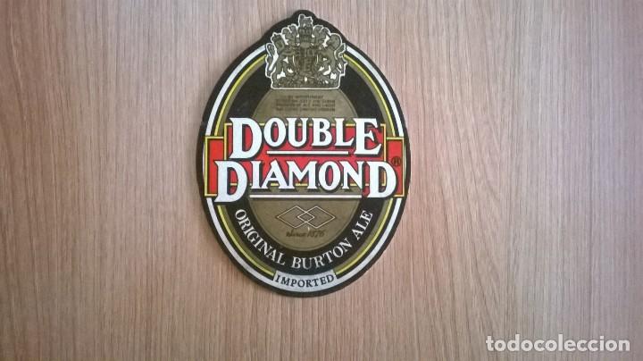 Coleccionismo de cervezas: Posavaso cerveza Double Diamond - Foto 1