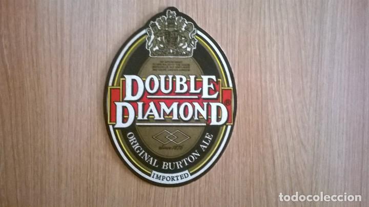 Coleccionismo de cervezas: Posavaso cerveza Double Diamond - Foto 2