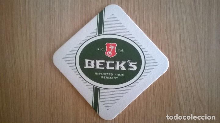 Collezionismo di birre: Posavaso cerveza Beck's