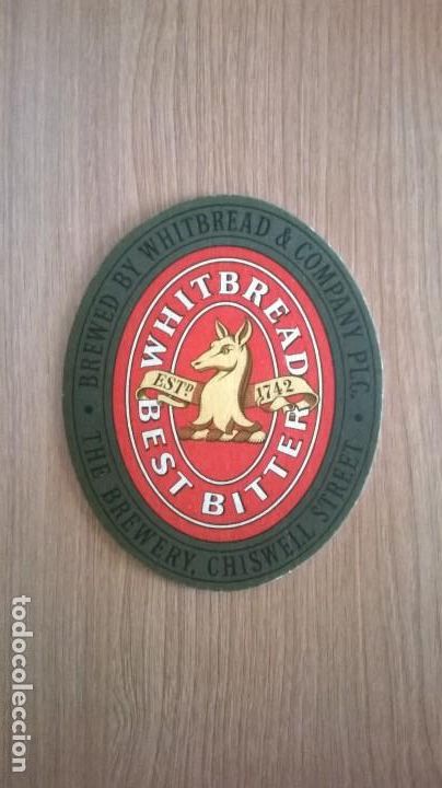 Coleccionismo de cervezas: Posavaso cerveza Whitbread - Foto 1