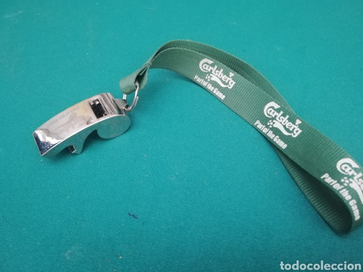 Coleccionismo de cervezas: CARLSBERG - PIT&Oacute;, SILBATO Y ABRIDOR - Foto 2