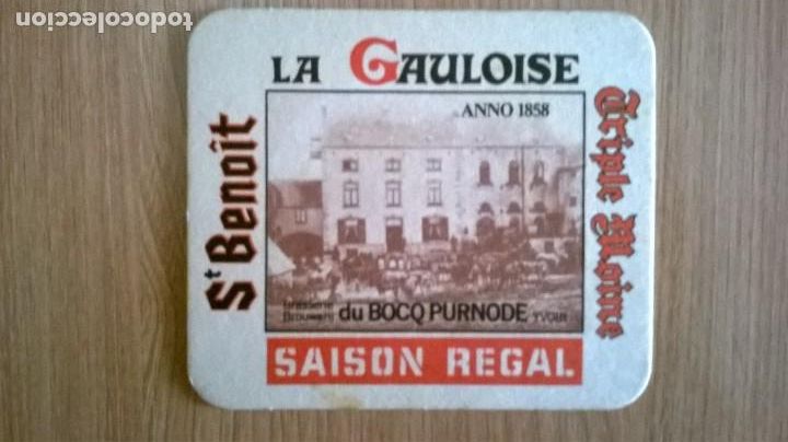 Colecionismo de cervejas: Posavaso cerveza La Gauloise
