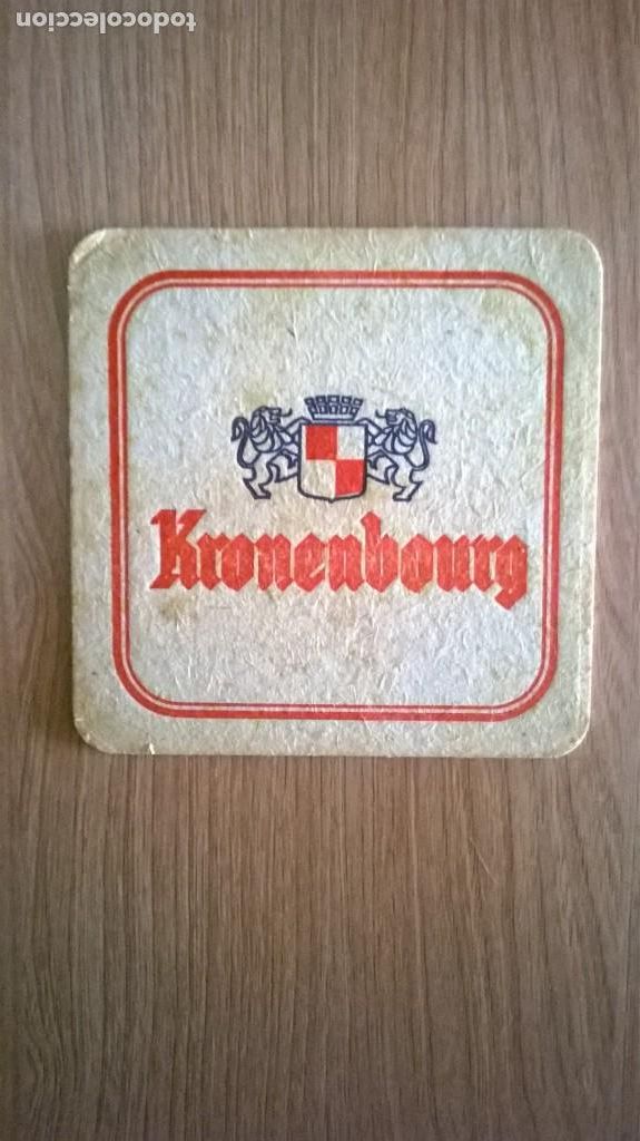 Coleccionismo de cervezas: Posavaso cerveza Kronenbourg