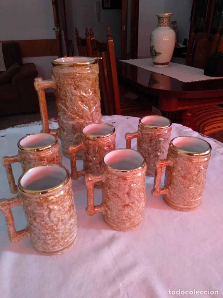 Coleccionismo de cervezas: Juego de jarras - Foto 2