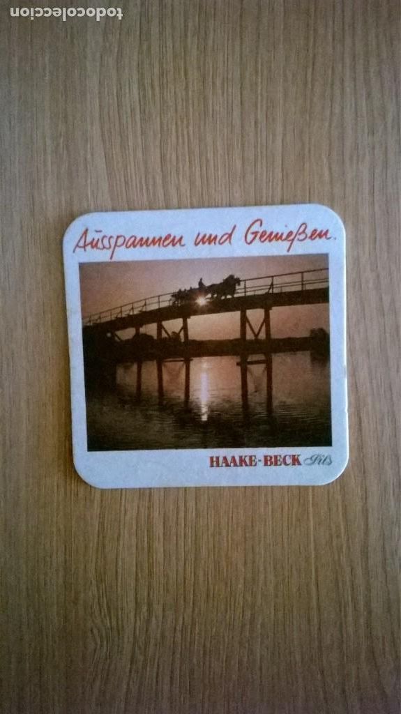Coleccionismo de cervezas: Posavaso cerveza Haake - Foto 1