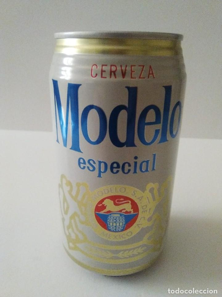 antigua lata llena cerveza modelo especial. mex - Compra venta en  todocoleccion