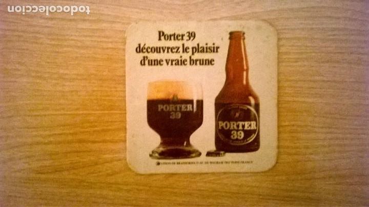 Collectionnisme de bi&egrave;res: Posavaso cerveza Porter