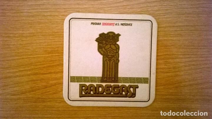Coleccionismo de cervezas: Posavaso cerveza Radegast