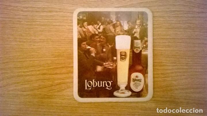 Coleccionismo de cervezas: Posavaso cerveza Loburg