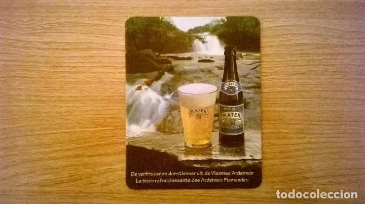 Coleccionismo de cervezas: Posavaso cerveza Mater