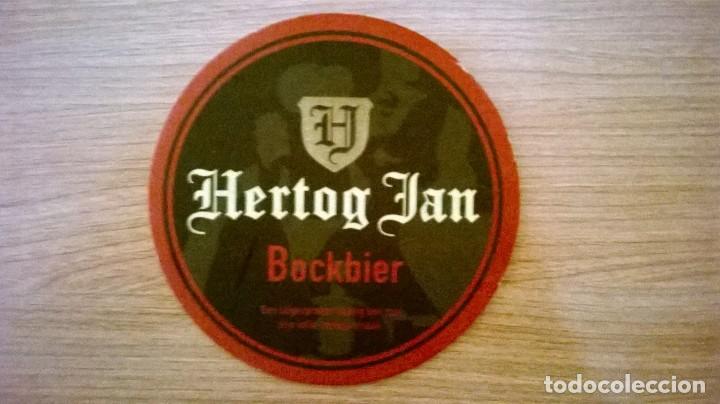 Coleccionismo de cervezas: Posavaso cerveza Hertog Jan