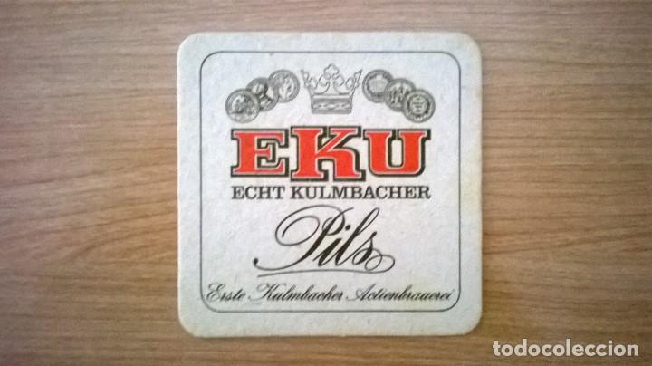 Collectionnisme de bi&egrave;res: Posavaso cerveza Eku