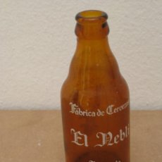Coleccionismo de cervezas: ANTIGUA BOTELLA 20CL CERVEZA EL NEBLI. Lote 209898680