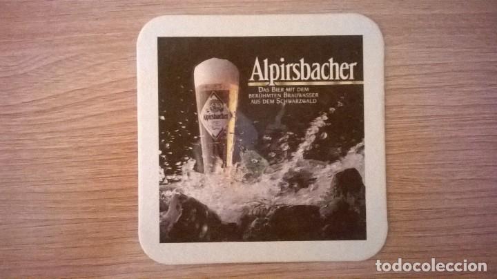 Coleccionismo de cervezas: Posavaso cerveza Alpirsbacher