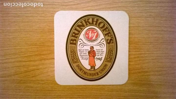 Coleccionismo de cervezas: Posavaso cerveza Brinkhoff's