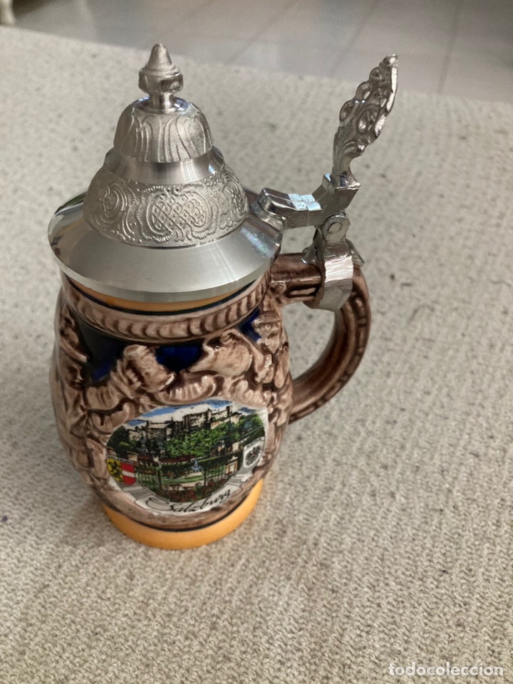 Coleccionismo de cervezas: Jarrita de cerveza de colecci&oacute;n Salzburg
