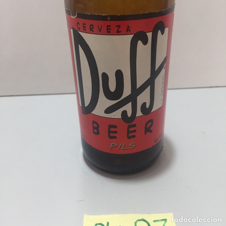 Coleccionismo de cervezas: Botella cerveza duff - Foto 2