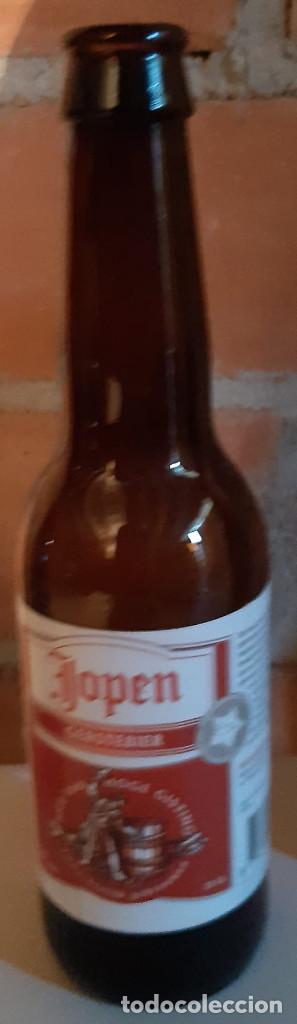 Collectable Beer: BOTELLA CERVEZA VAC&Iacute;A Y SIN CHAPA JOPEN