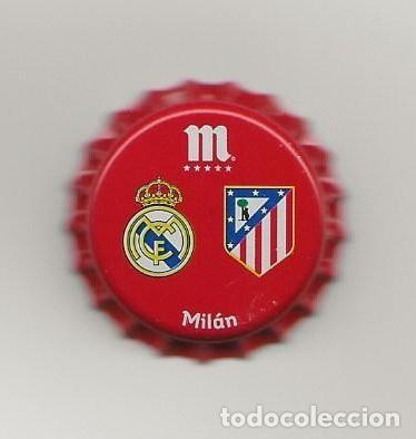 Coleccionismo de cervezas: CHAPA MAHOU, FINAL LIGA CAMPEONES MILAN