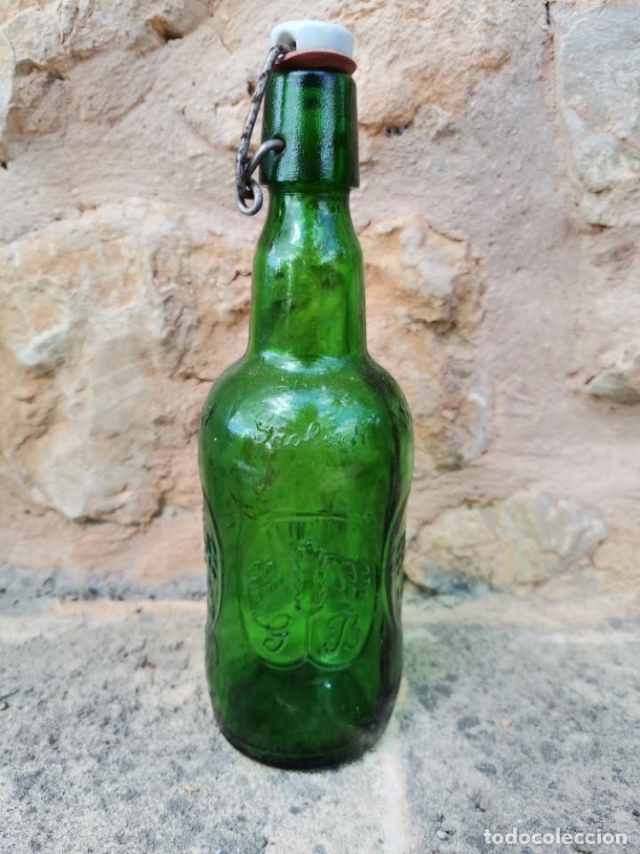 Coleccionismo de cervezas: Botella cerveza grolsch - Foto 1