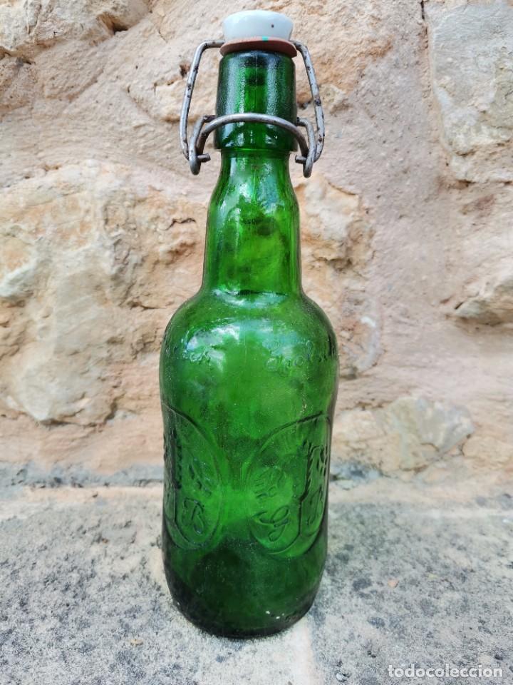 Coleccionismo de cervezas: Botella cerveza grolsch - Foto 2