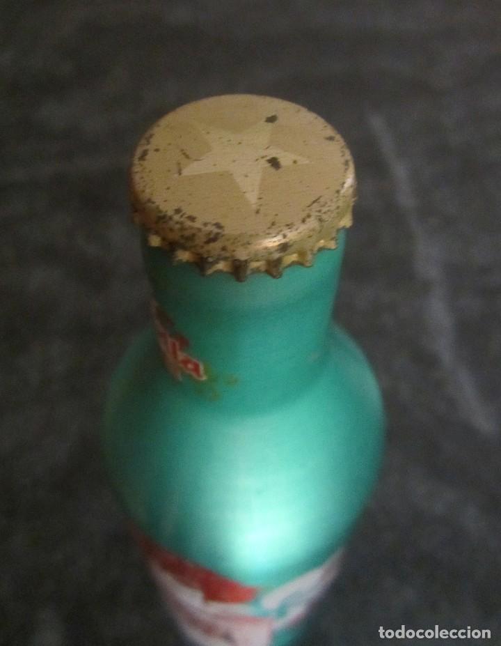 Coleccionismo de cervezas: Botella de colecci&oacute;n de aluminio de Damm - Custo - Foto 4